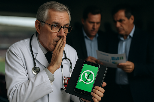 BOMBA NOS BASTIDORES DO FLAMENGO