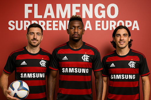Flamengo surpreende a Europa