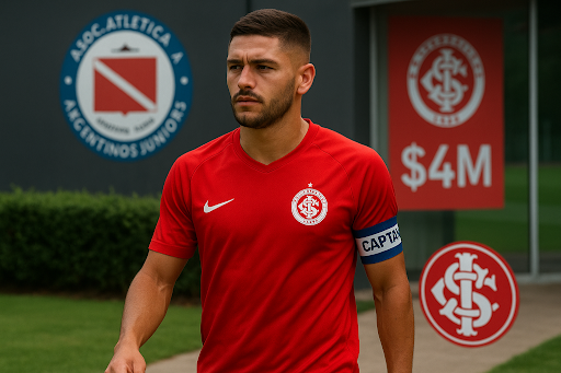 Inter prepara investida bombástica: Alan Rodríguez, capitão do Argentinos Juniors