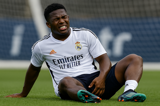 Lesão complica futuro de Endrick no Real Madrid