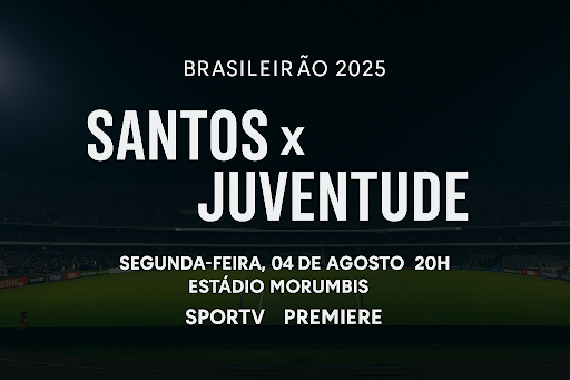 Santos x Juventude hoje: onde assistir ao vivo