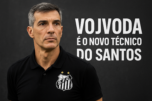 Vojvoda é o novo técnico do Santos