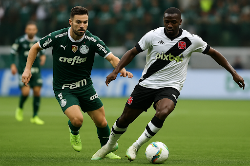 Palmeiras x Vasco- confronto com cara